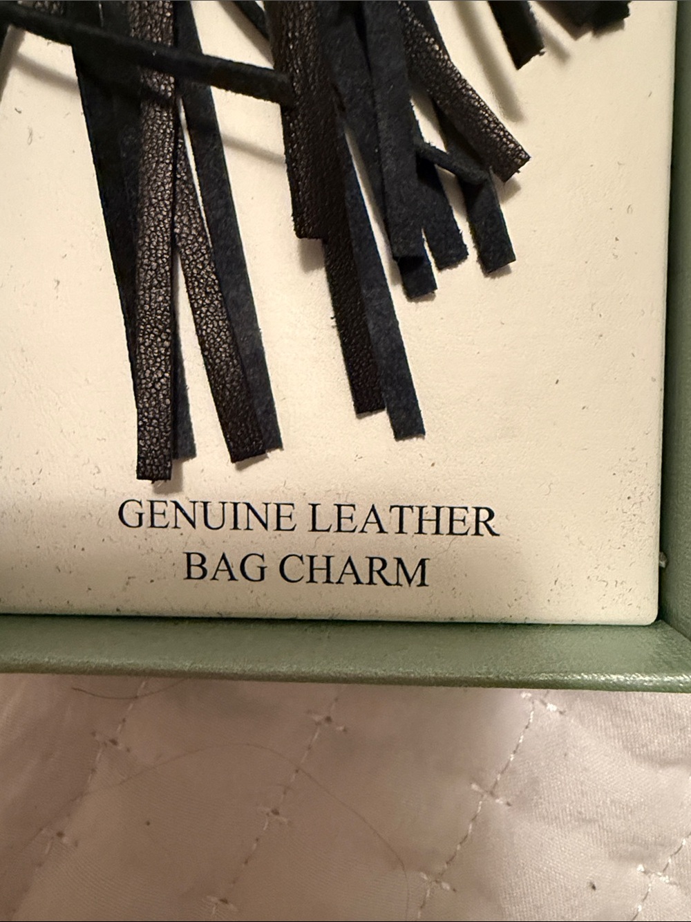 atterri genuine leather bag charm - Picture 4 of 6